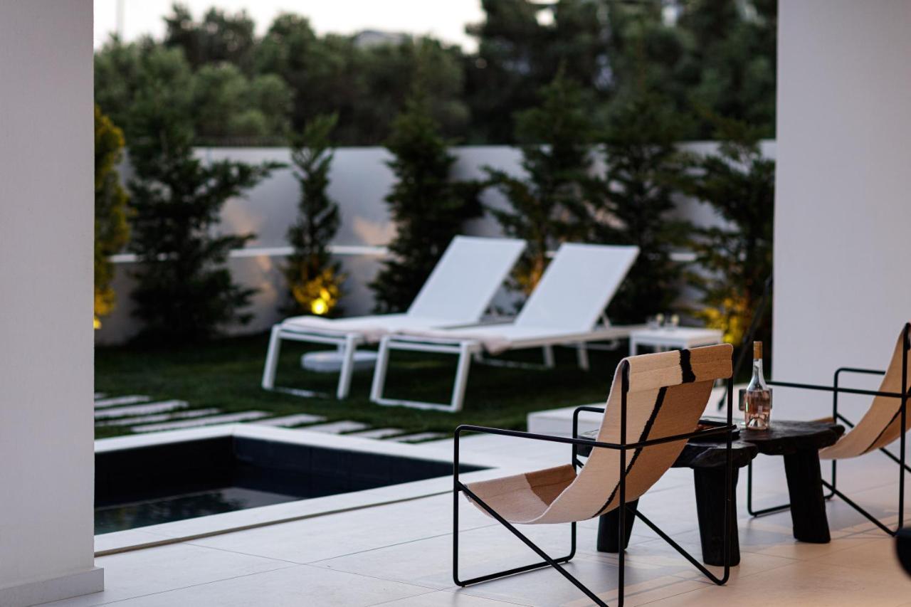 Modern Villa Casa Filo Verde With Private Pool & Bbq,200M From The Beach Plakias Buitenkant foto