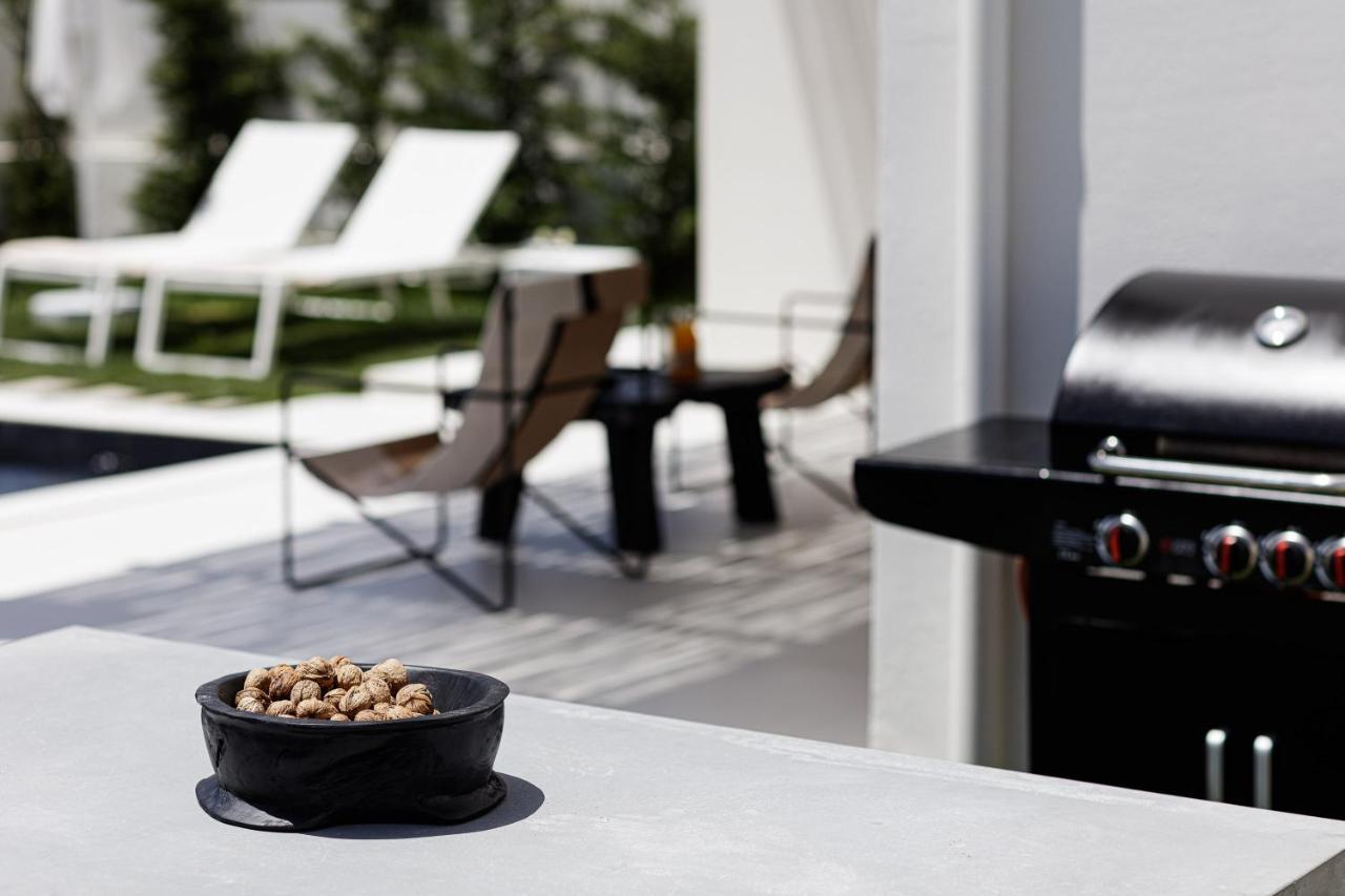 Modern Villa Casa Filo Verde With Private Pool & Bbq,200M From The Beach Plakias Buitenkant foto