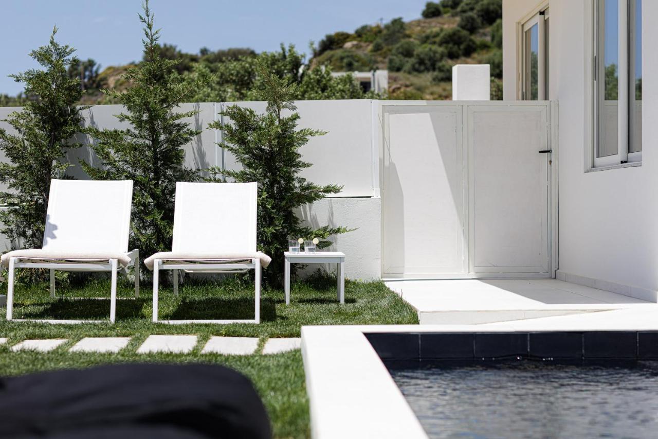 Modern Villa Casa Filo Verde With Private Pool & Bbq,200M From The Beach Plakias Buitenkant foto