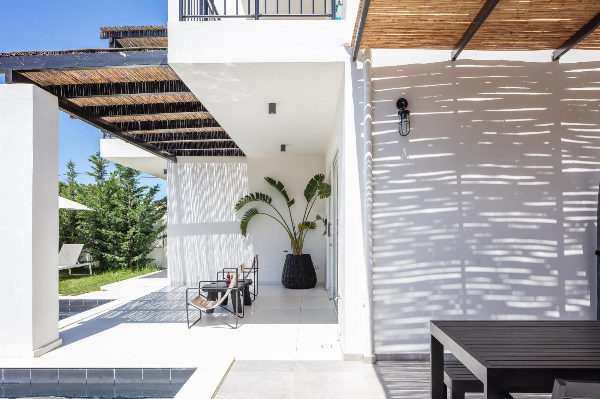 Modern Villa Casa Filo Verde With Private Pool & Bbq,200M From The Beach Plakias Buitenkant foto